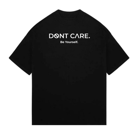 Oversize boxed fit DONTCARE "Be yourself" 1