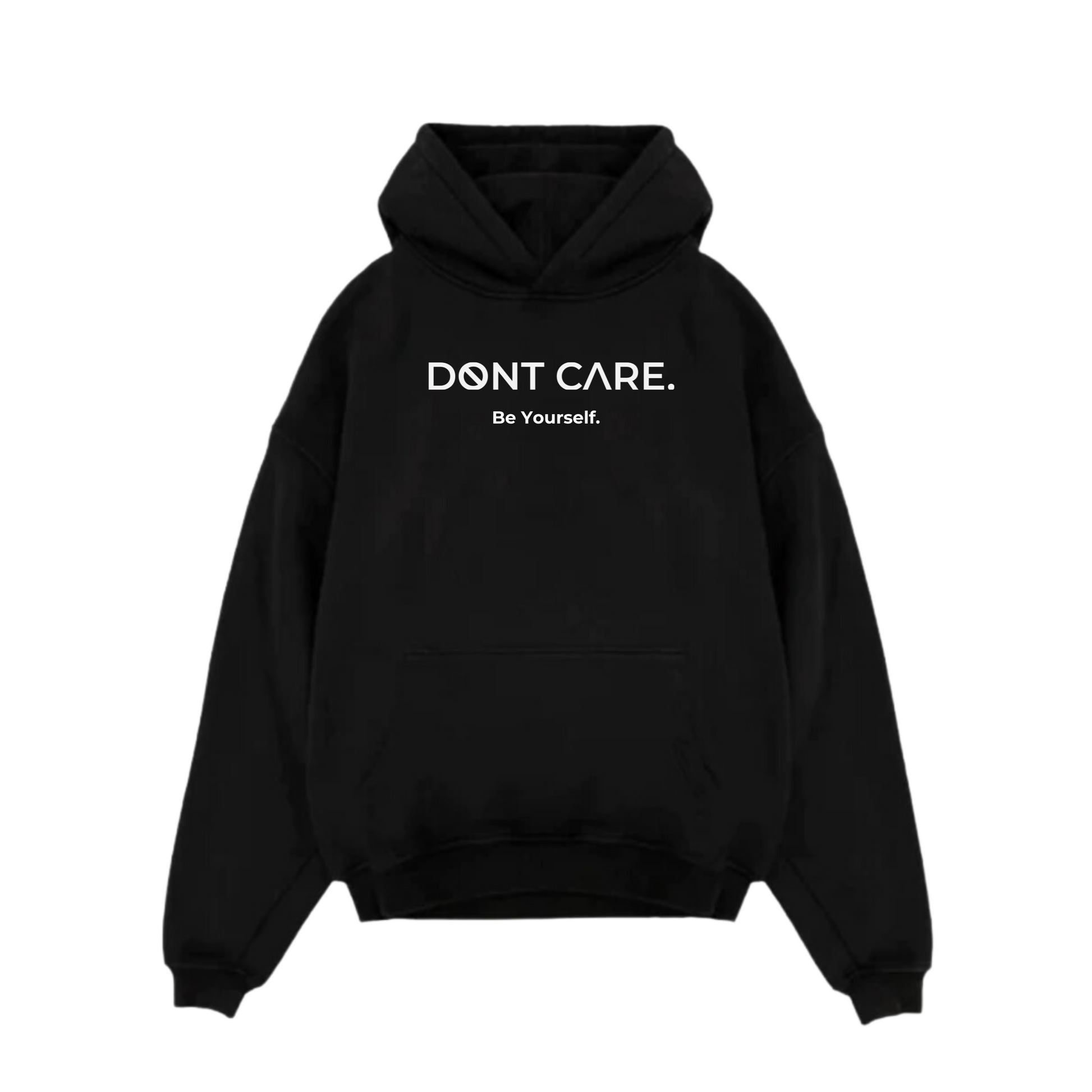Oversized Hoodie DONT CARE "Be Yourself" EXCLUSIVE 1